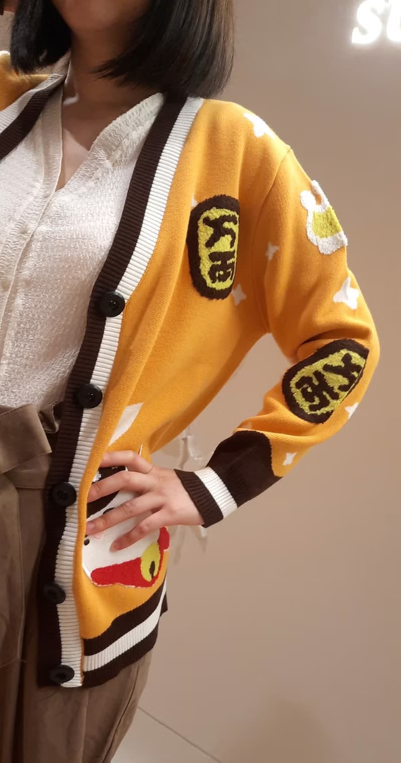 招財貓純棉毛衣