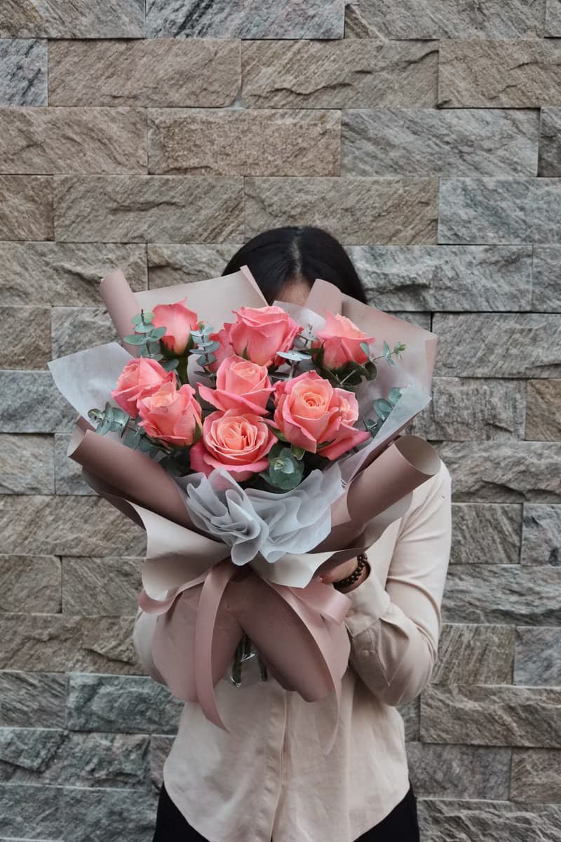 真愛你玫瑰鮮花束 情人節 生日 紀念日鮮花束