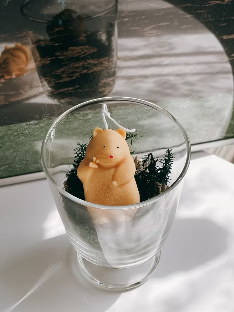 比yeah小老鼠香氛蠟燭 聖誕禮物