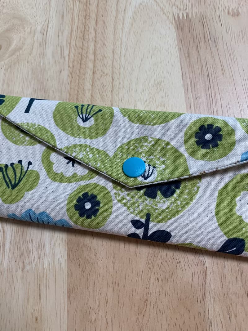 文青風環保纯棉筷袋 春花鬧 原胚情懷 日本 繁花 花海  潮物 收纳