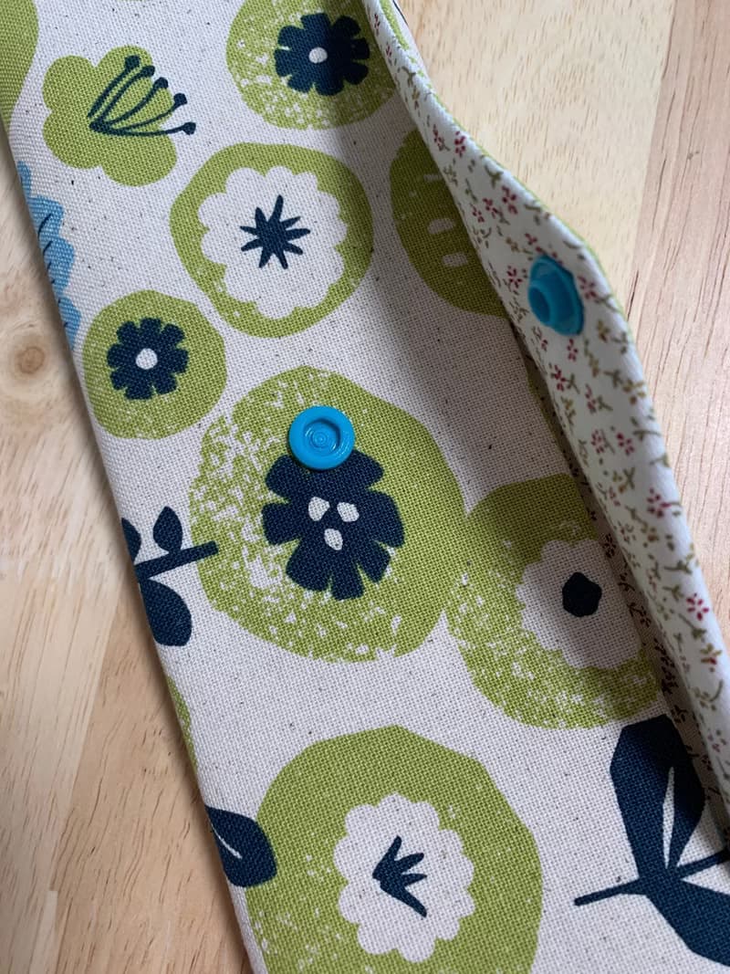 文青風環保纯棉筷袋 春花鬧 原胚情懷 日本 繁花 花海  潮物 收纳