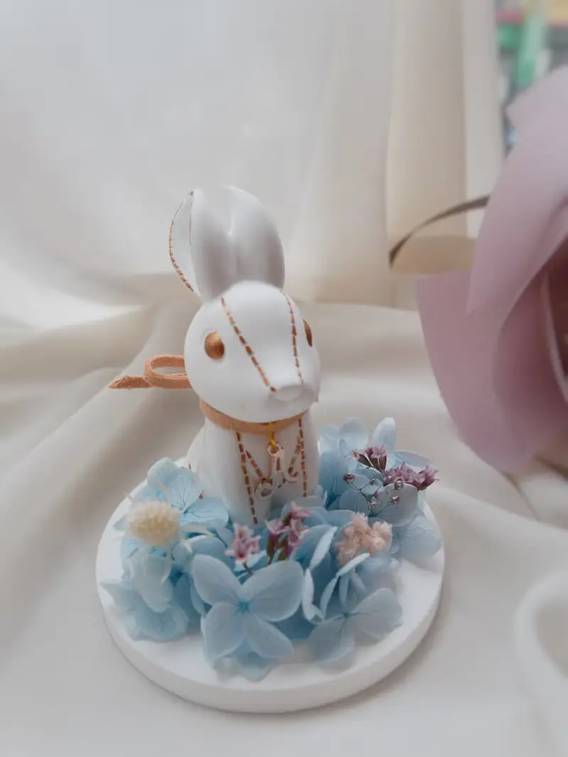Miss。花謎  【兔子花園】擴香石