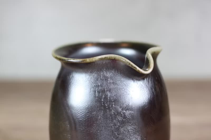 【送禮好物】天然落灰 柴燒茶海 公道杯 名家葉敏祥手作 320ml
