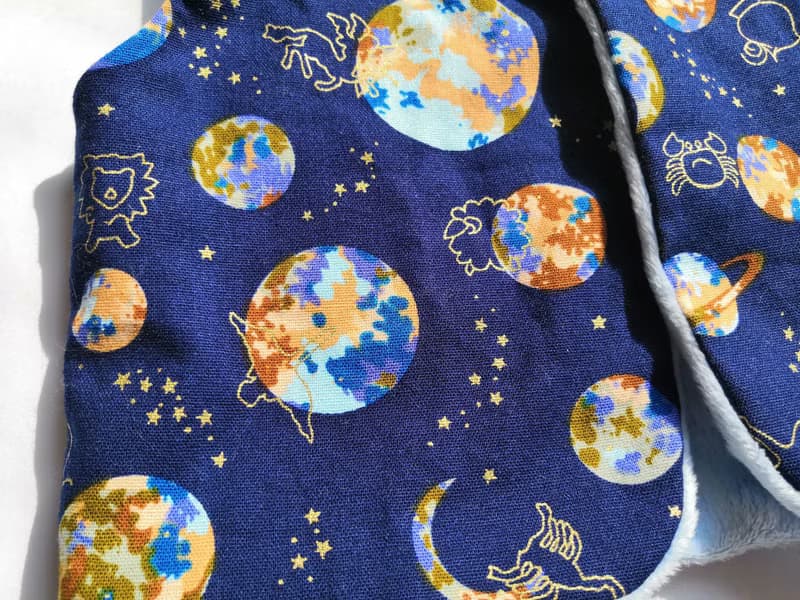 兒童短版背心 單扣 星座迷幻星球