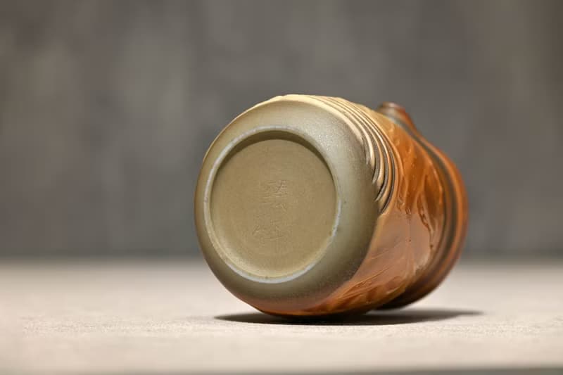 | 275cc | 柴燒無把茶海線條款 公道杯 勻杯 【臻麟陶藝】