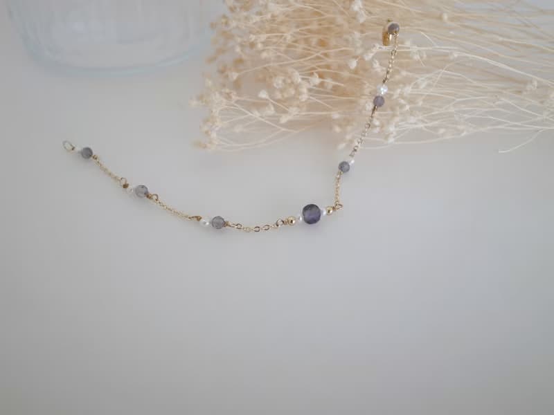 【手鍊】14K 注金 包金  巴洛克珍珠 珍珠手鍊