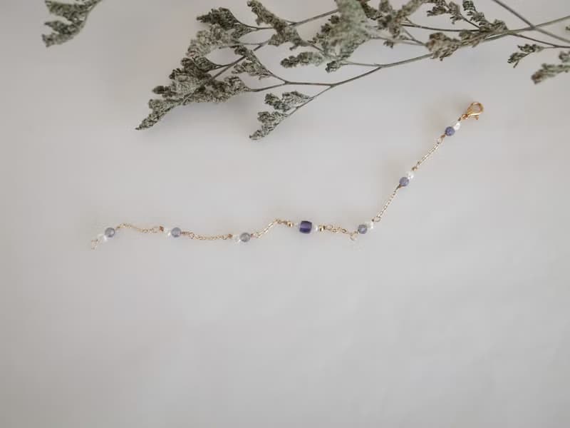 【手鍊】14K 注金 包金  巴洛克珍珠 珍珠手鍊