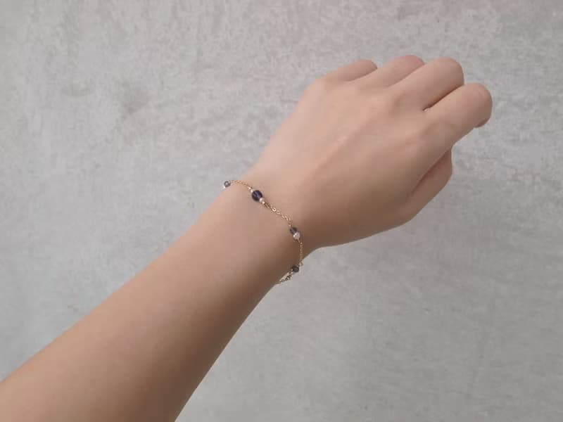 【手鍊】14K 注金 包金  巴洛克珍珠 珍珠手鍊