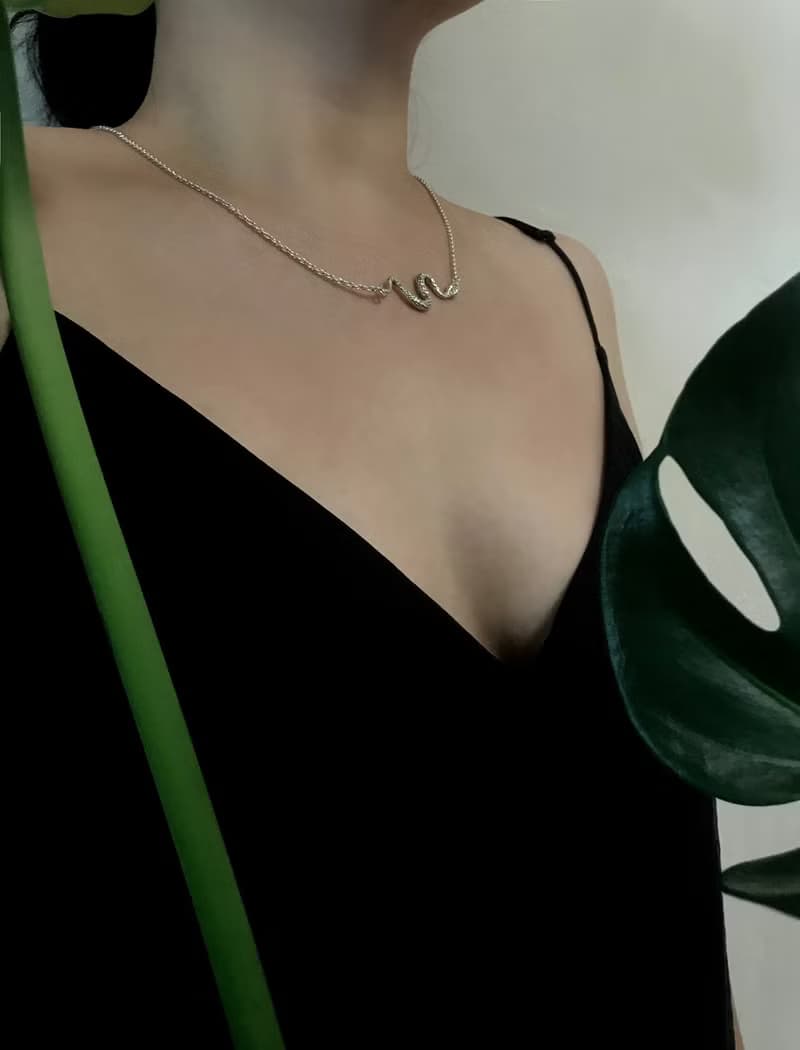 Serpent系列 純銀 蛇型項鍊