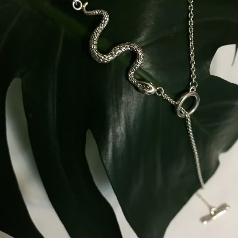 Serpent系列 純銀 蛇型項鍊