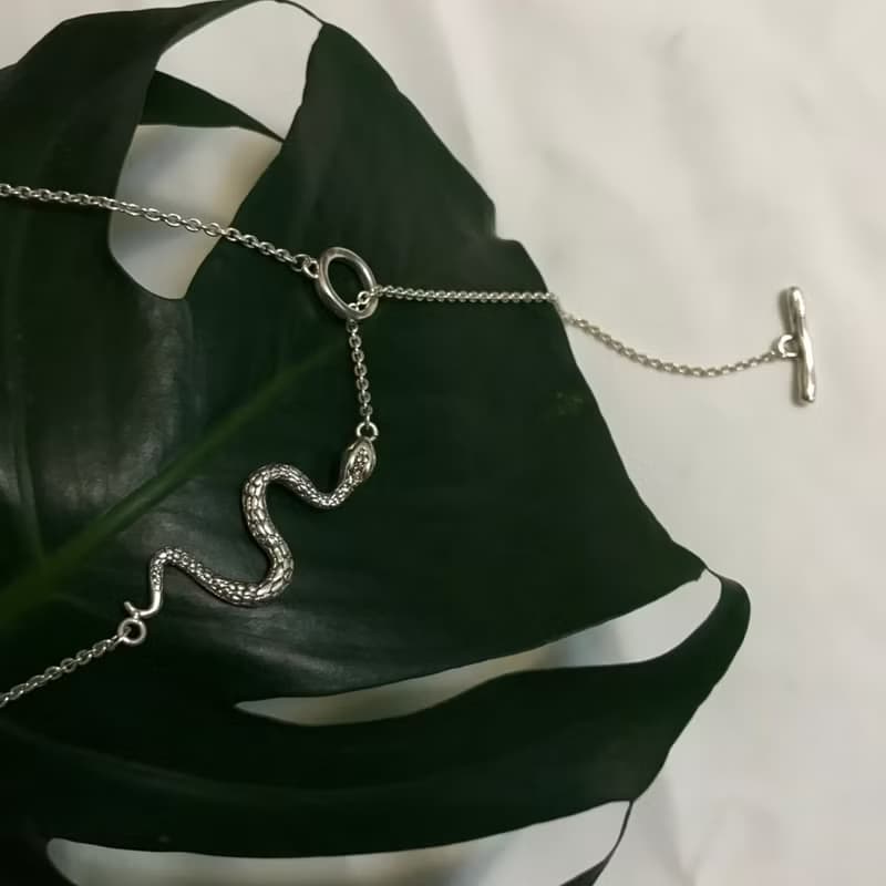 Serpent系列 純銀 蛇型項鍊