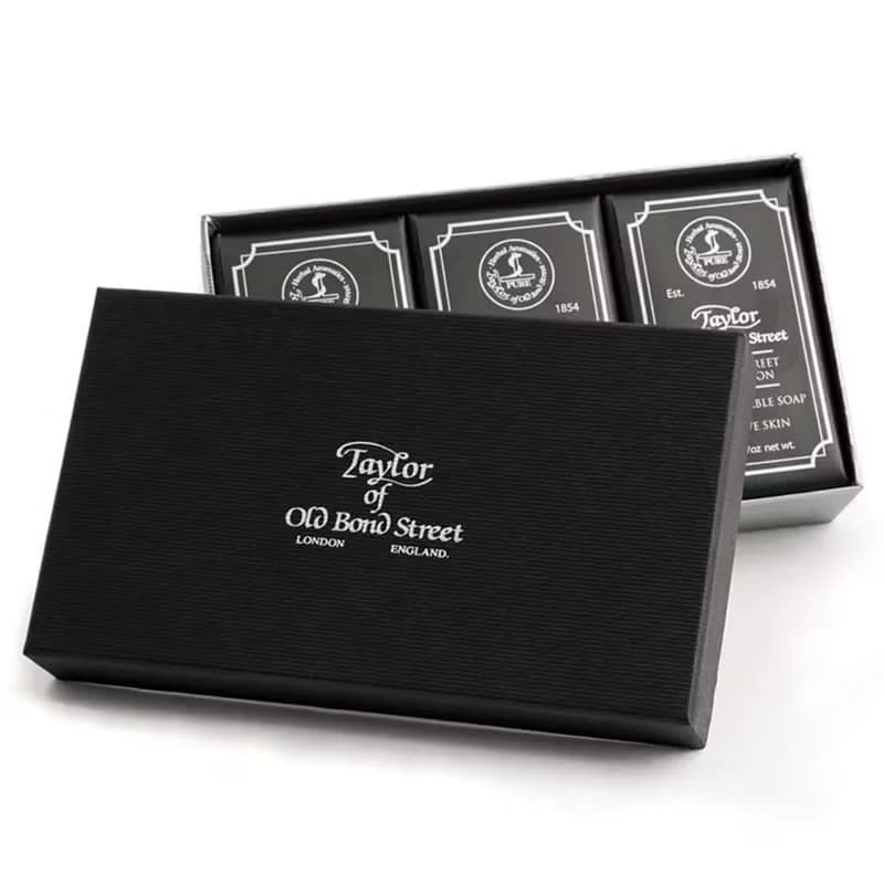 Taylor of Old Bond Street 傑明紳士 香氛皂 香水沐浴皂 3入禮盒