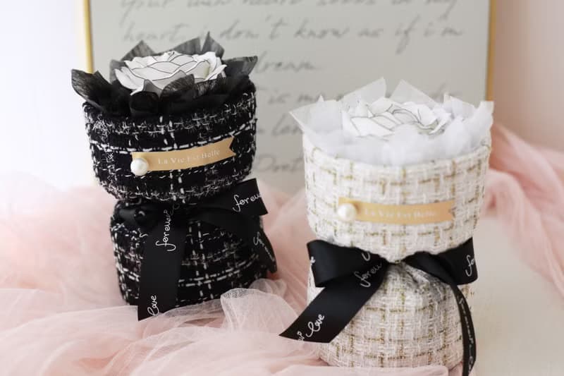 迷你小香風花束。告白 求婚 結婚紀念日 七夕情人節