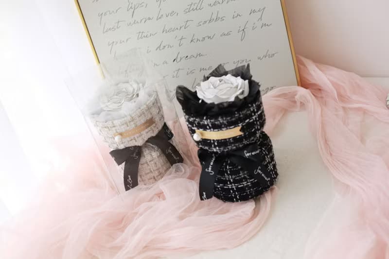 迷你小香風花束。告白 求婚 結婚紀念日 七夕情人節