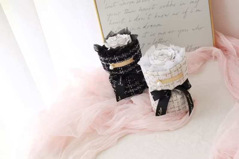 迷你小香風花束。告白 求婚 結婚紀念日 七夕情人節