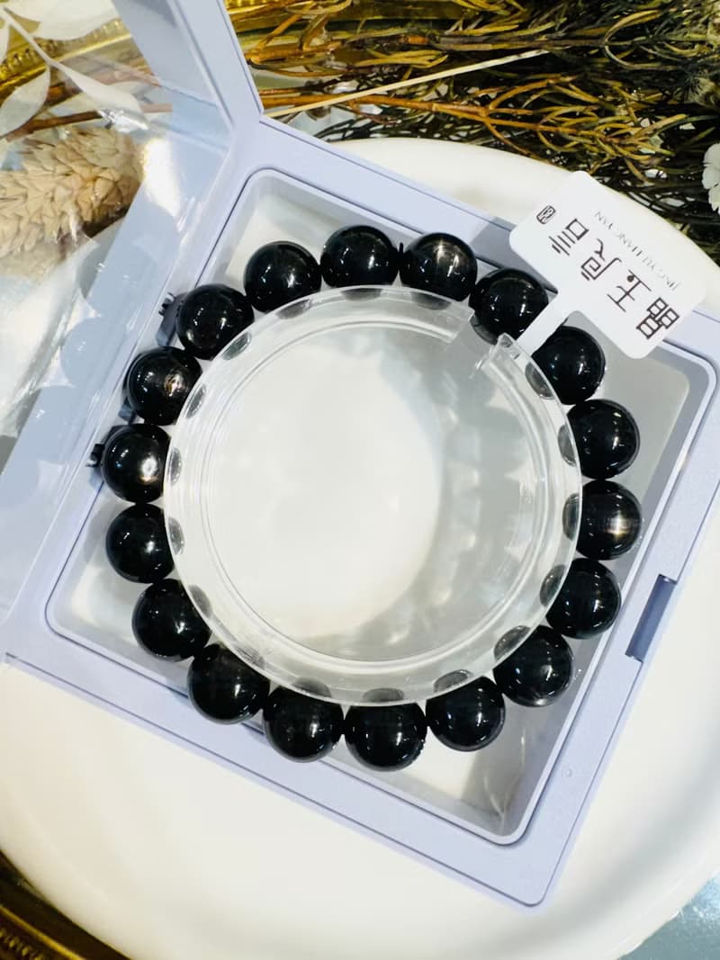 最高級別高光金運石紫蘇輝石11mm45.55g吸引財富財運能量偏財