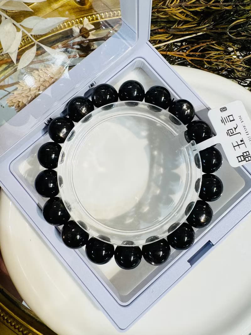 最高級別高光金運石紫蘇輝石11mm45.55g吸引財富財運能量偏財