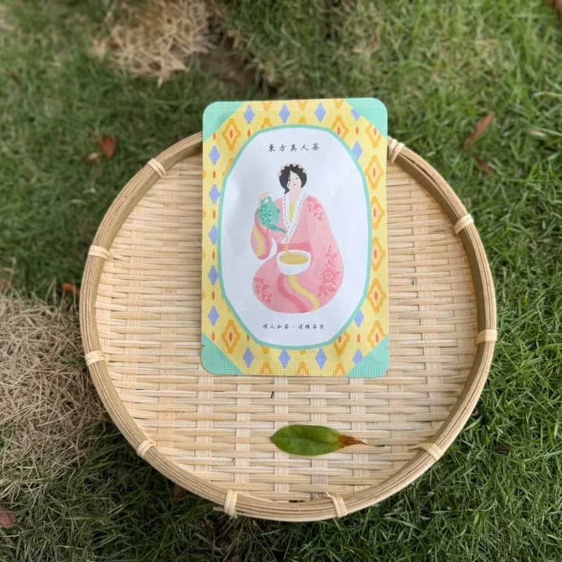 東方美人立體茶包 碩人如茶 明信片風格 (2.5gx2入/包) 台灣農林