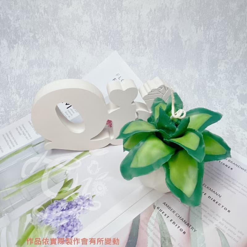 【體驗】【體驗課程】蠟燭捏塑-虎尾蘭盆栽