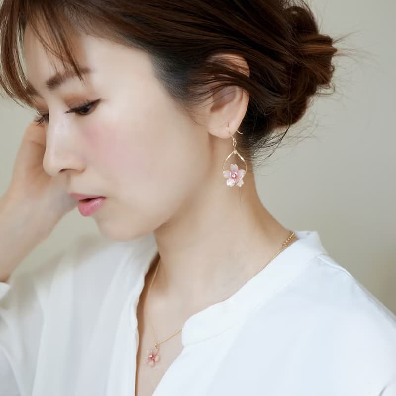 桜twist jewelry set
