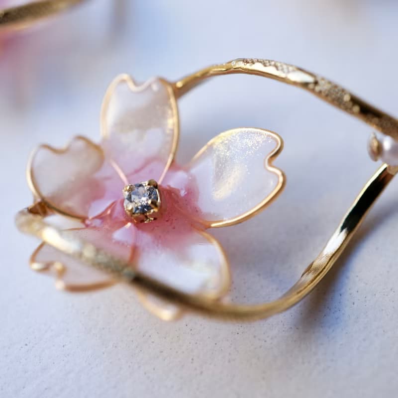 桜twist jewelry set