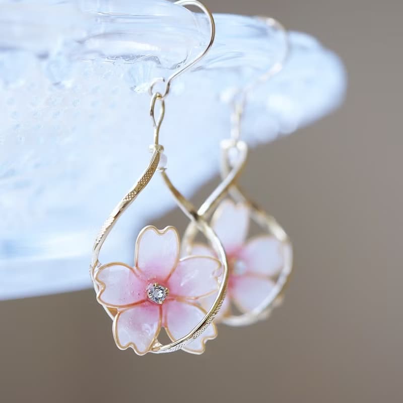 桜twist jewelry set