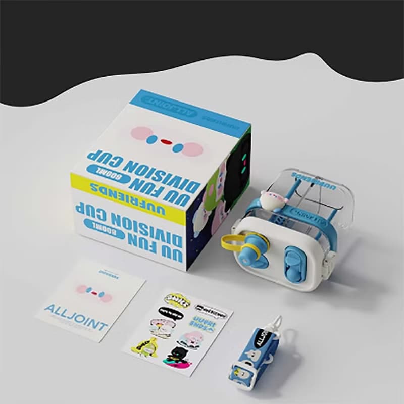 【免運】alljoint優僅分倉杯吸管杯食品級tritan兒童水杯