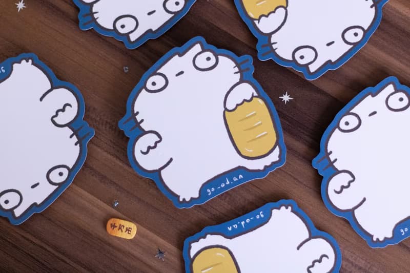 造型明信片-招財貓