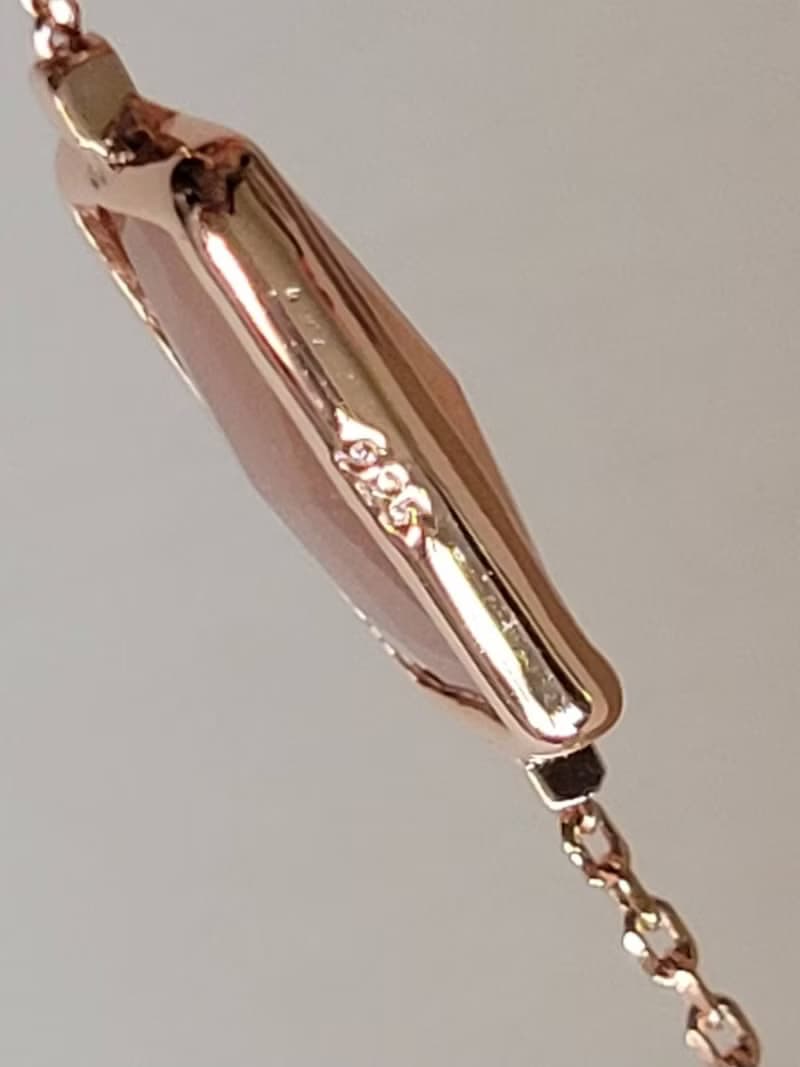 花語水晶手鍊/蜜桃月光石水晶/東菱石水晶/純銀輕珠寶