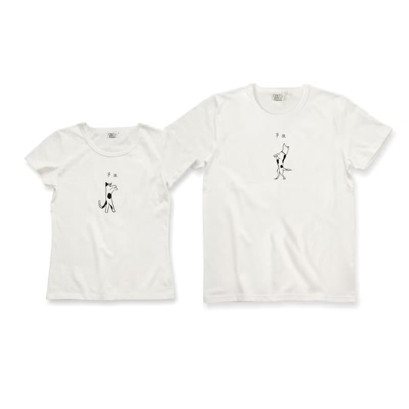 skov  夢游 情侶T恤/情侶裝/全棉短袖/ 清新文藝/短袖白色T-shirt