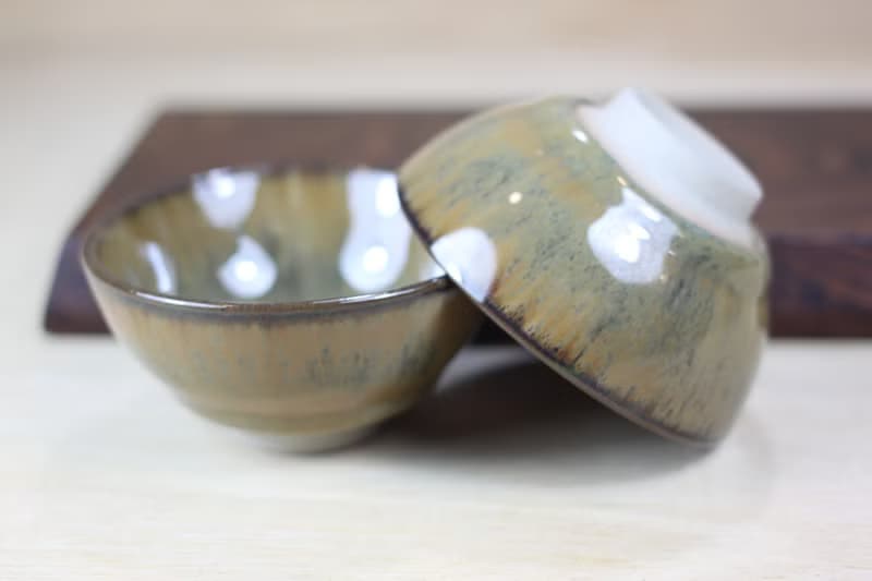 【送禮好物】60ml 沙瀑 天目釉 圓滿對杯 鶯歌名家葉敏祥作品