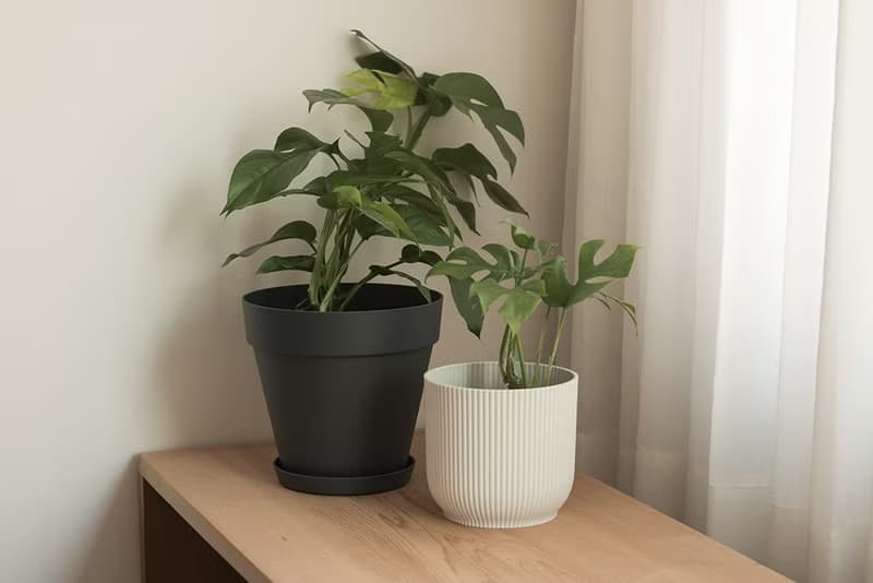 姬龜背大植栽 Rhaphidophora tetrasperma