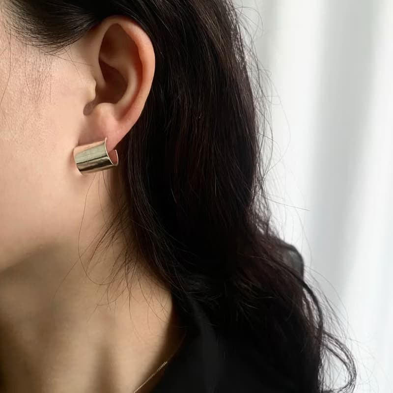 耳環 F:p01 (sv925)スターリングシルバーピアス