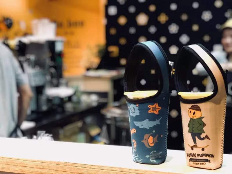 BLR 環保 飲料提袋  Ti 119 毛怪水玉點 MONOCUP