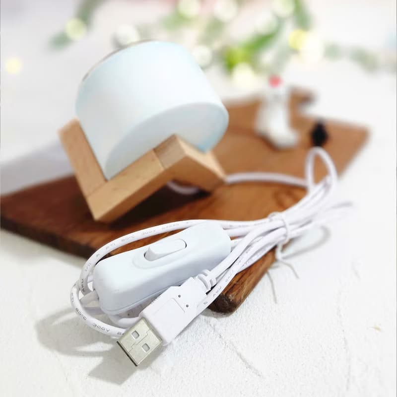 【聖誕禮物】原創設計 / 聖誕小白擴香石燈箱 / 香味小夜燈