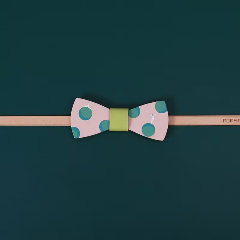 NoMatch不合設計牛皮手工波點芭蕾舞swing禮服復古領結bowtie