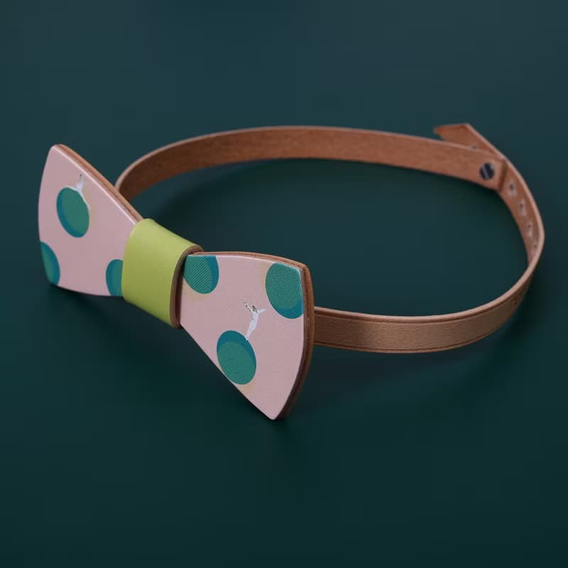 NoMatch不合設計牛皮手工波點芭蕾舞swing禮服復古領結bowtie