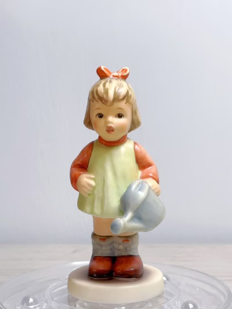 德國頂級瓷偶Hummel收藏中古手工手繪喜姆娃娃小尺寸/一等品