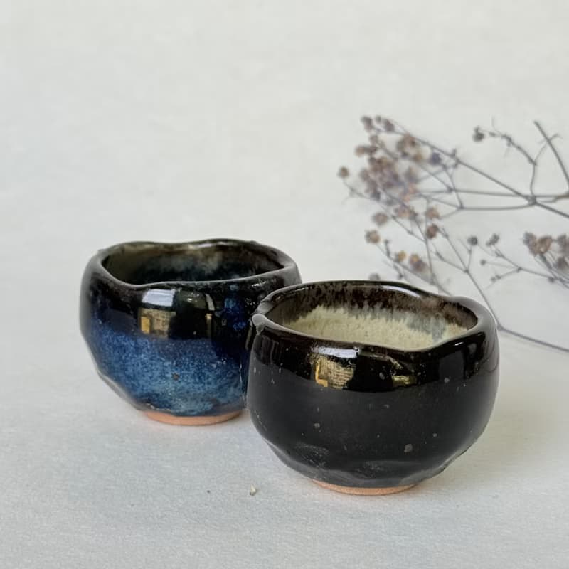手工小茶杯 陶杯 茶杯 お湯吞 茶具 陶藝茶器 教師節禮物