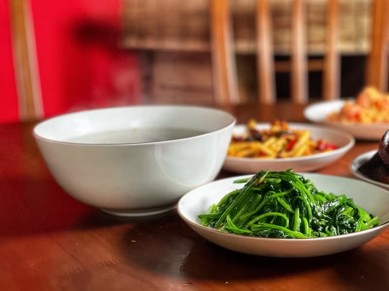 皓月貝瓷 餐具碗碟套裝  4人食 不用洗潔精易清洗不粘油餐具組