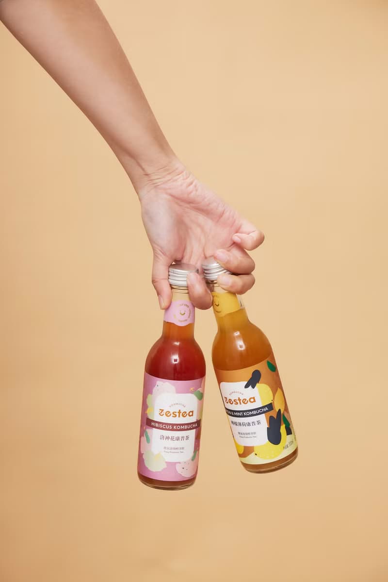 Zestea檸檬薄荷康普茶 300ML*12瓶 (無添加、富含益生菌)