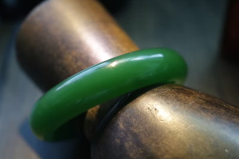 天然和田玉碧玉收藏級手鍊 高檔禮盒裝