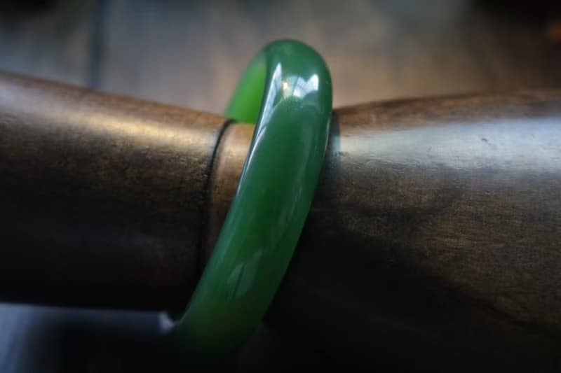 天然和田玉碧玉收藏級手鍊 高檔禮盒裝