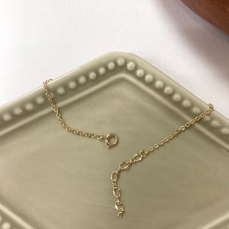 14K包金 綴綠鋯石無限手鍊 手環 項鍊 14KGF