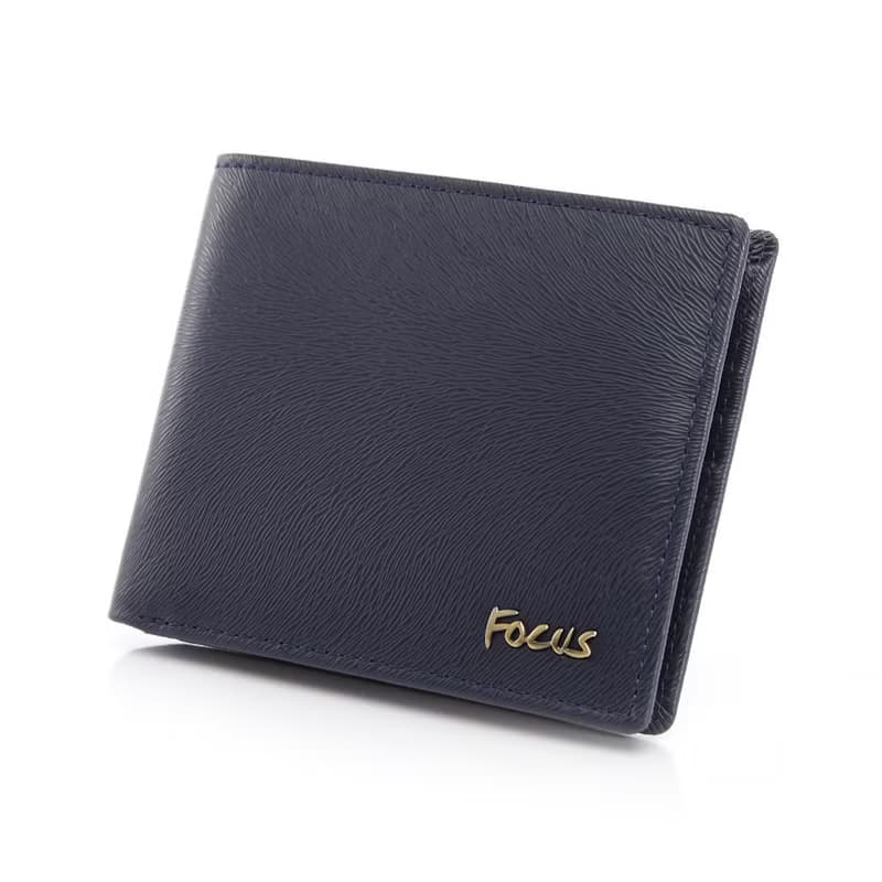 【情人節禮物】真皮RFID防盜皮夾 / 8卡左右翻男短夾 / 男錢包