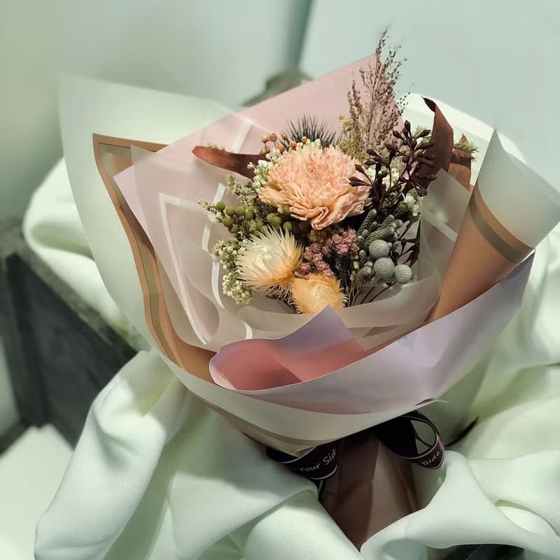 春日花漾乾燥花束 畢業花束 | 生日  情人節首選 | 台北可自取