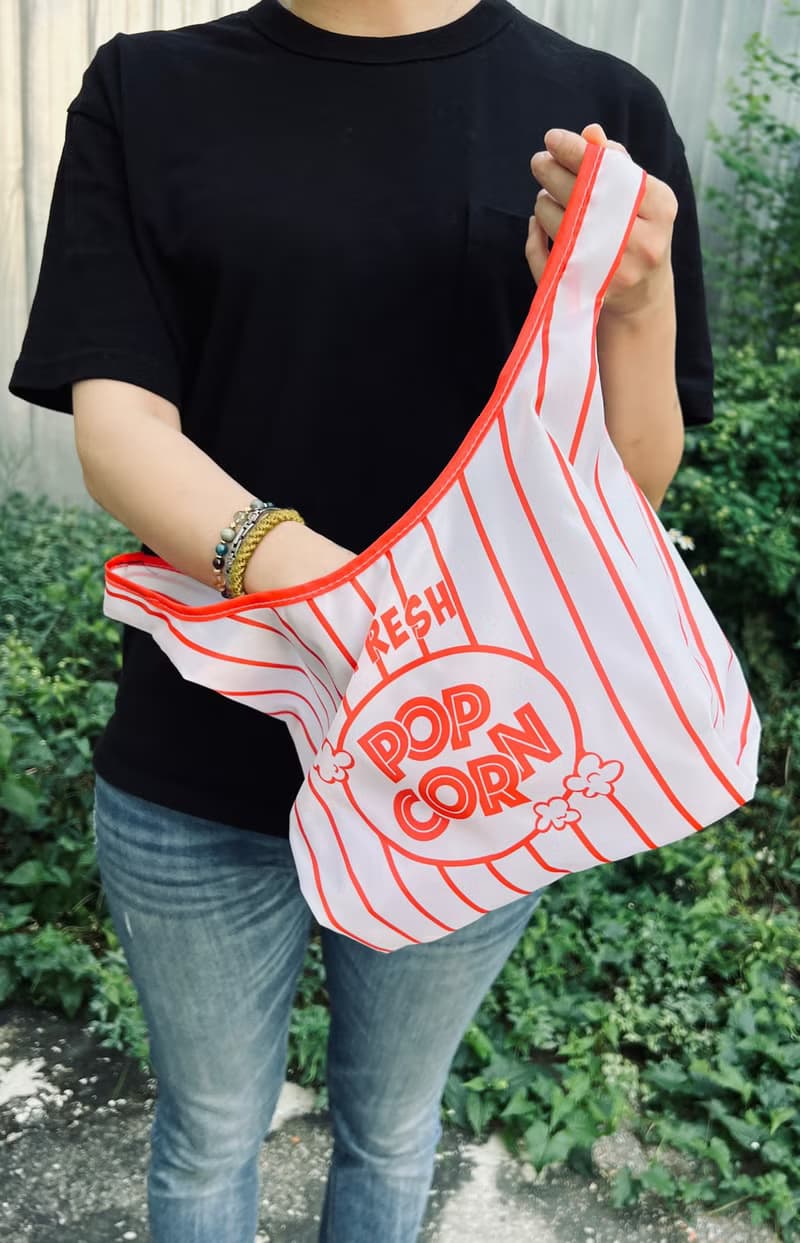 BLR 環保購物袋 美式 爆米花 TT02