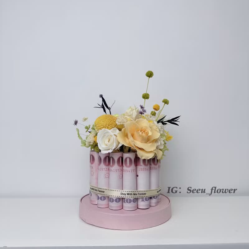 SeeYou・有錢花系列 有錢花蛋糕 鈔票花蛋糕