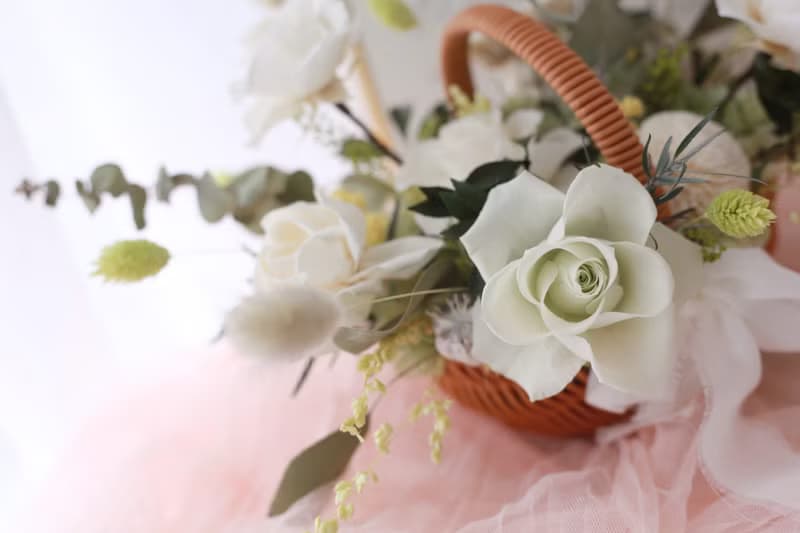 綠野仙蹤。提籃盆花 永生花 開幕花禮 祝賀花禮