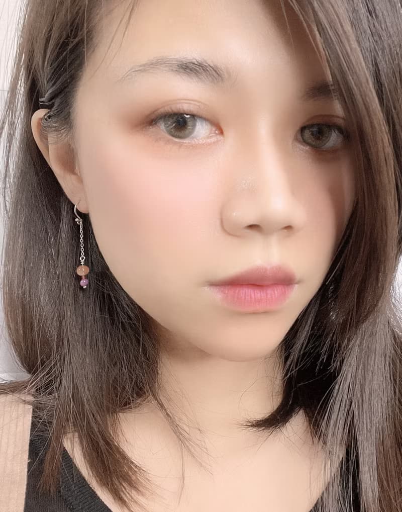 太陽石 石榴石 紫雲母 925純銀【旭日】